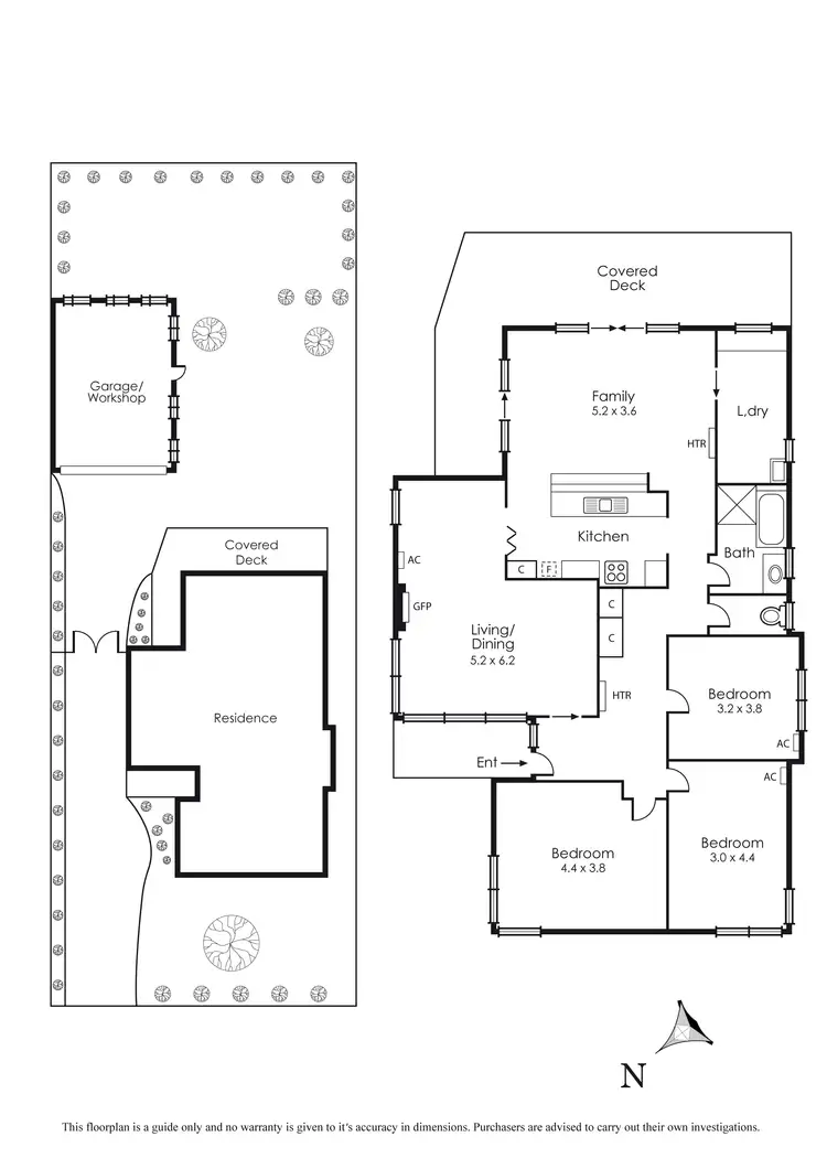 Floorplan of Homely house listing, 4 Third Street, Parkdale VIC 3195