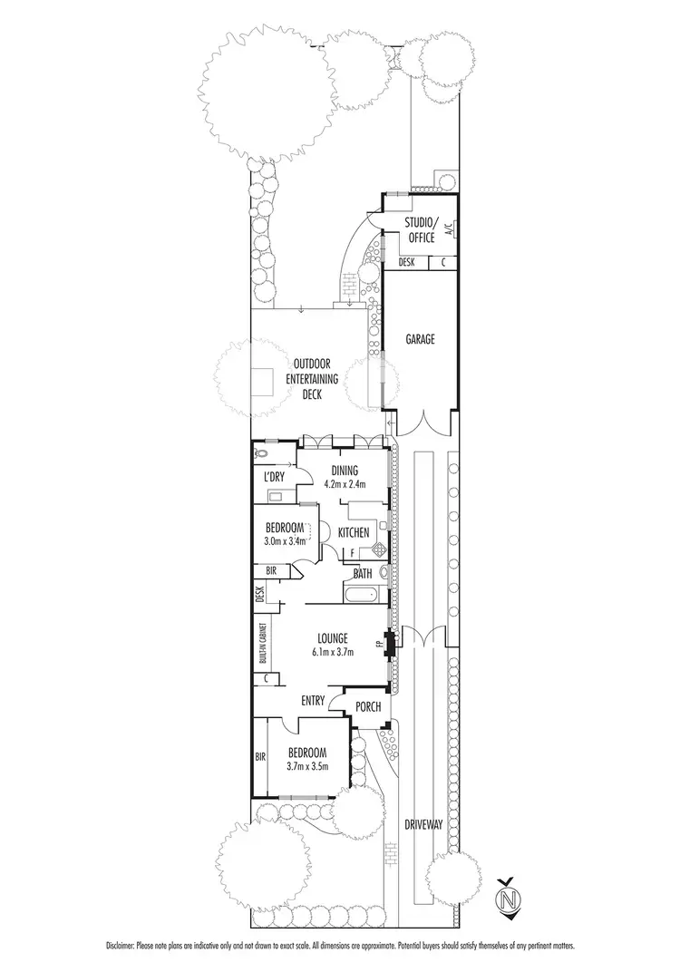 Floorplan of Homely house listing, 23 Field Street, Caulfield South VIC 3162