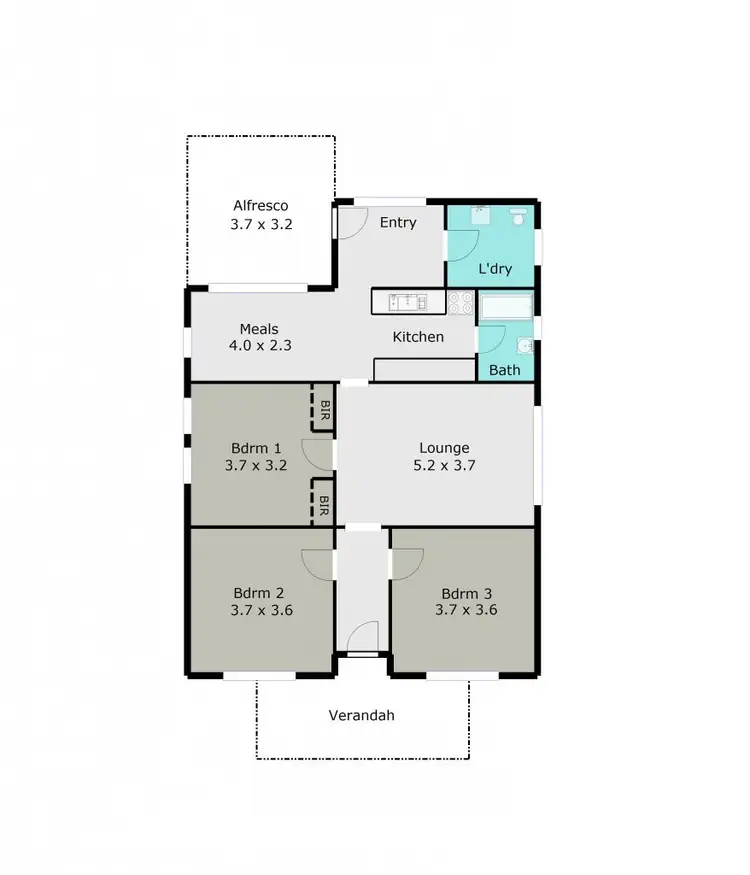 Floorplan of Homely house listing, 49 Glendenning Street, Canadian VIC 3350