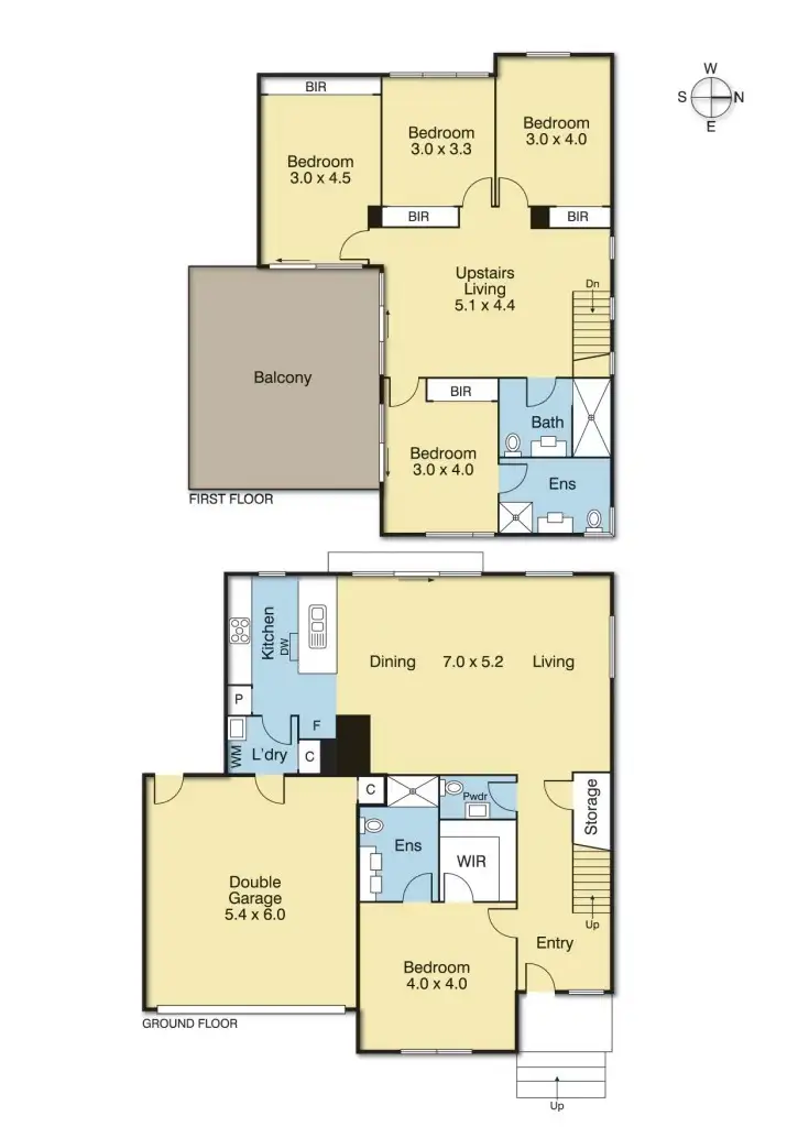 Floorplan of Homely house listing, 1 Berry Yung Avenue, Burwood VIC 3125