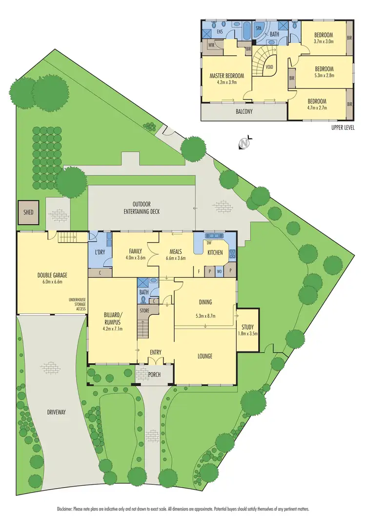 Floorplan of Homely house listing, 8 Brentvale Court, Doncaster VIC 3108