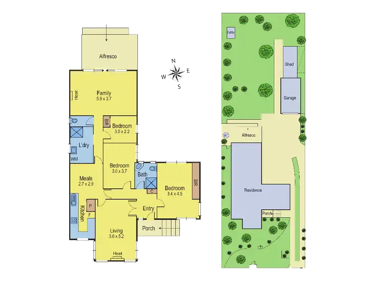 Floorplan of Homely house listing, 308 Church Street, Hamlyn Heights VIC 3215