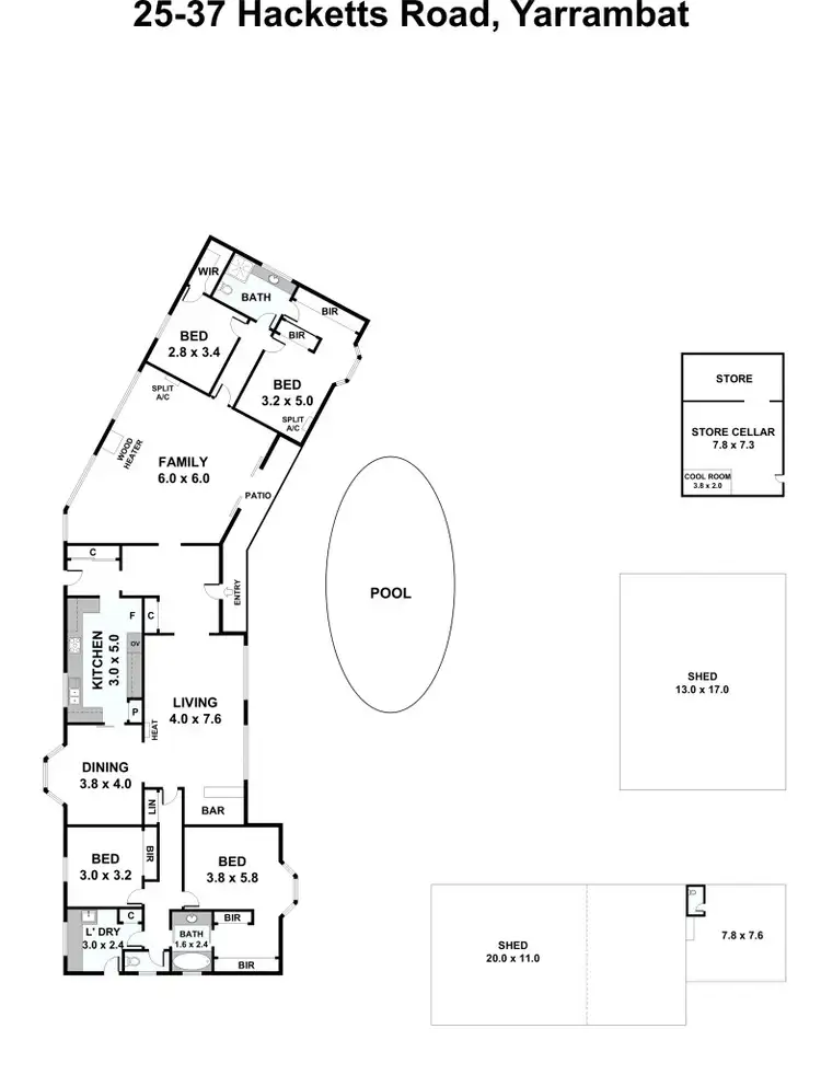 Floorplan of Homely house listing, Address available on request