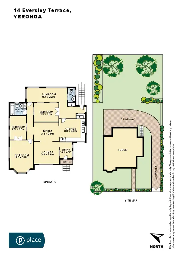 Floorplan of Homely house listing, 14 Eversley Terrace, Yeronga QLD 4104