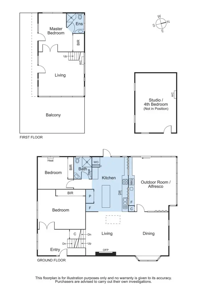 Floorplan of Homely house listing, 13 Gregory Street, Mount Martha VIC 3934