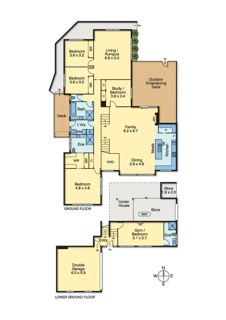 Floorplan of Homely house listing, 3 Turnberry Grove, Fingal VIC 3939