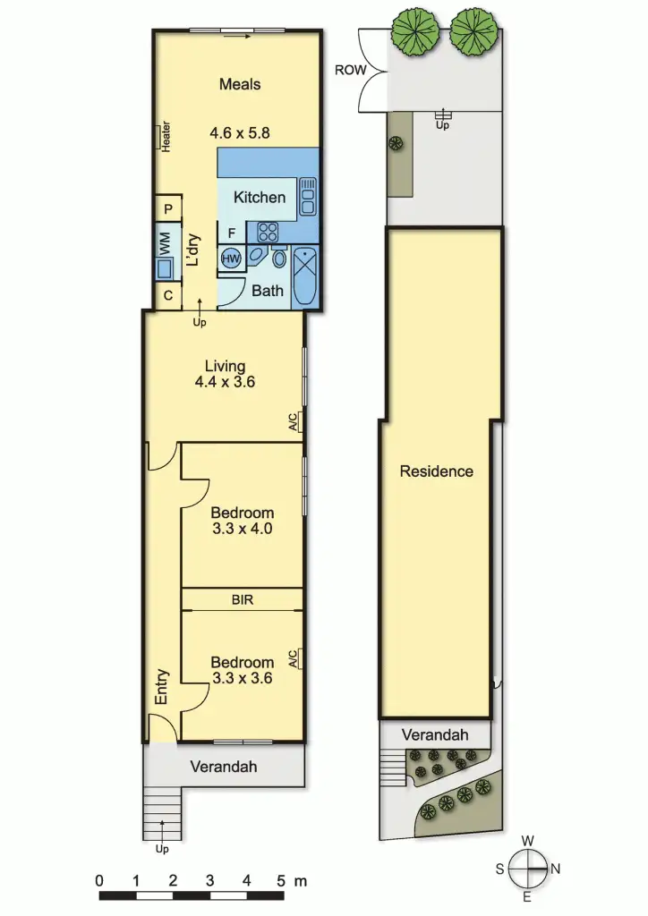 Floorplan of Homely house listing, 94 McConnell Street, Kensington VIC 3031