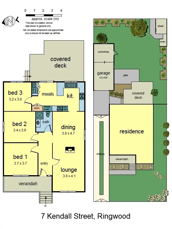 Floorplan of Homely house listing, 7 Kendall Street, Ringwood VIC 3134