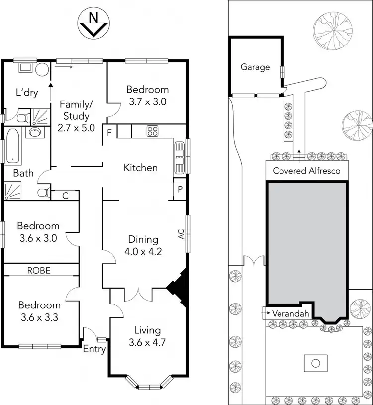 Floorplan of Homely house listing, 35 Southernhay Street, Reservoir VIC 3073