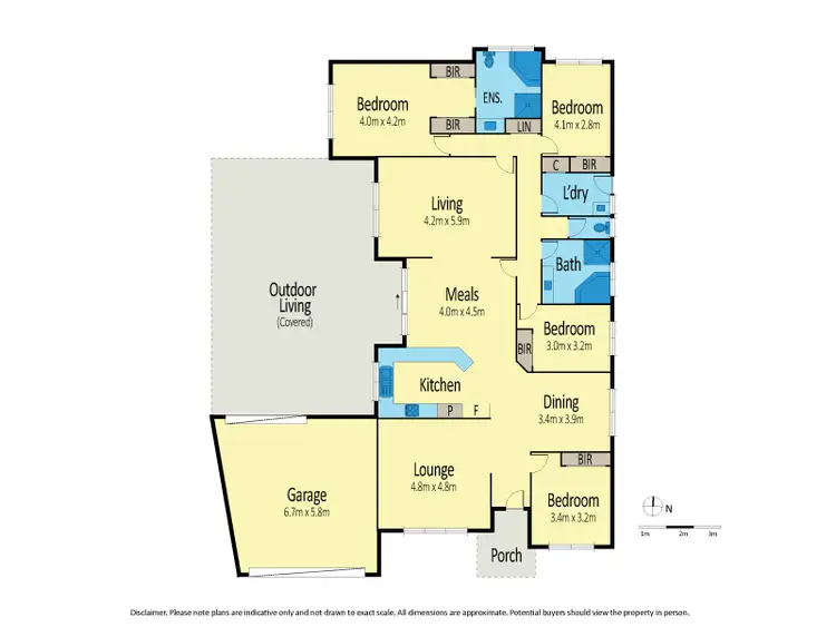 Floorplan of Homely house listing, 7 Muirs Court, Taylors Lakes VIC 3038