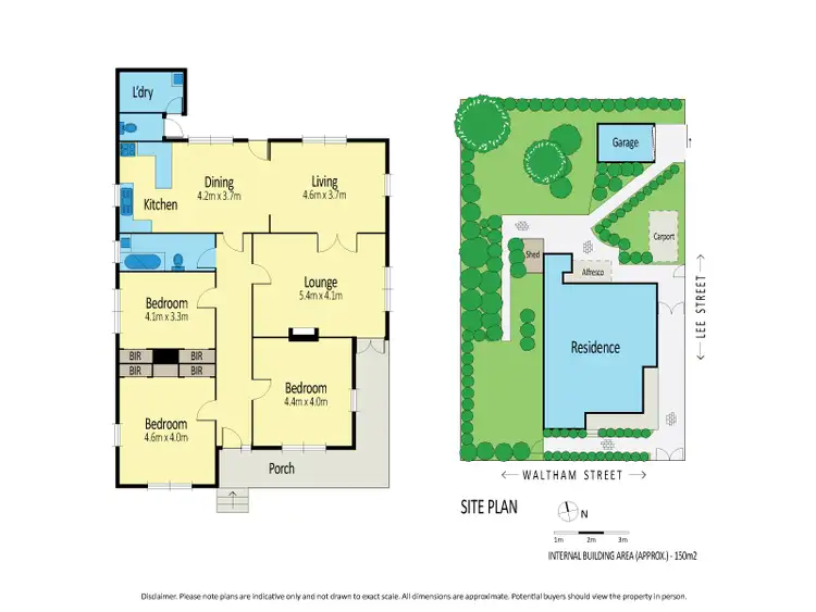 Floorplan of Homely house listing, 27 Waltham Street, Flemington VIC 3031