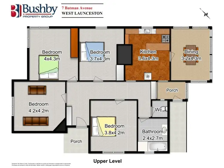 Floorplan of Homely house listing, 7 Batman Avenue, West Launceston TAS 7250