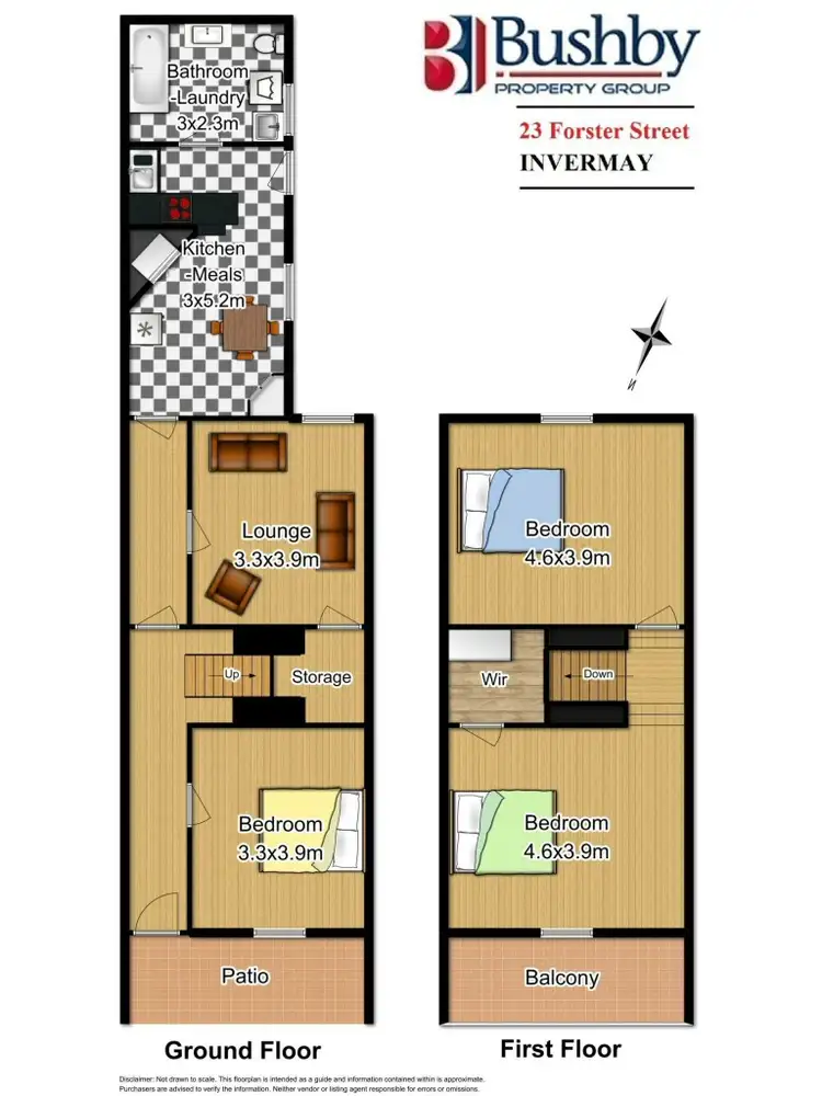 Floorplan of Homely house listing, 23 Forster Street, Invermay TAS 7248