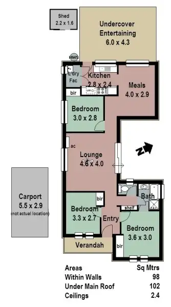 Floorplan of Homely house listing, 9B Princes Highway, Littlehampton SA 5250