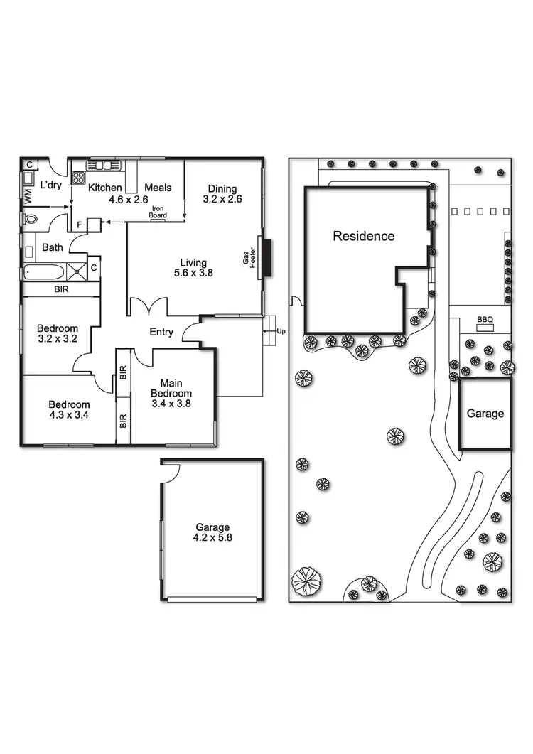 Floorplan of Homely house listing, 4 Adrian Street, Bentleigh East VIC 3165