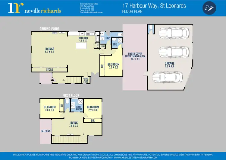 Floorplan of Homely house listing, 17 Harbour Way, St Leonards VIC 3223