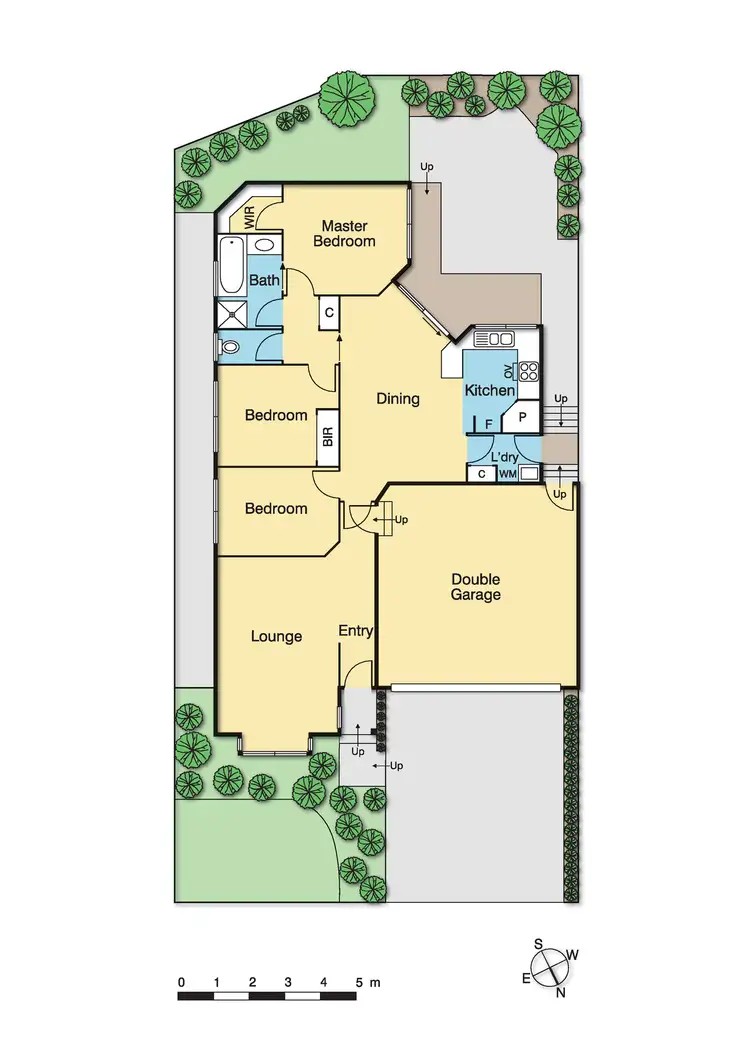 Floorplan of Homely house listing, 10 Bellevue Road, Eltham VIC 3095