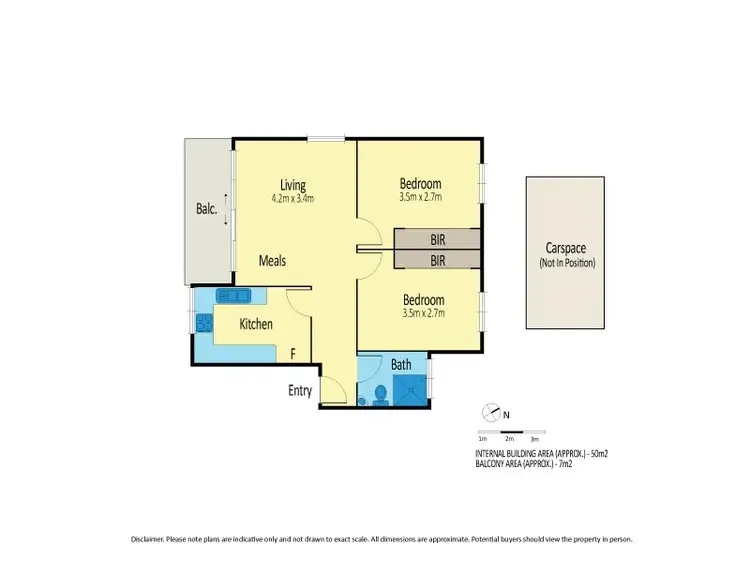 Floorplan of Homely apartment listing, 6/119 Wellington Street, Flemington VIC 3031