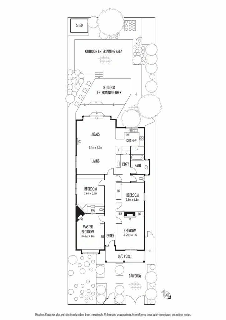Floorplan of Homely house listing, 33 Ebden Street, Brighton VIC 3186