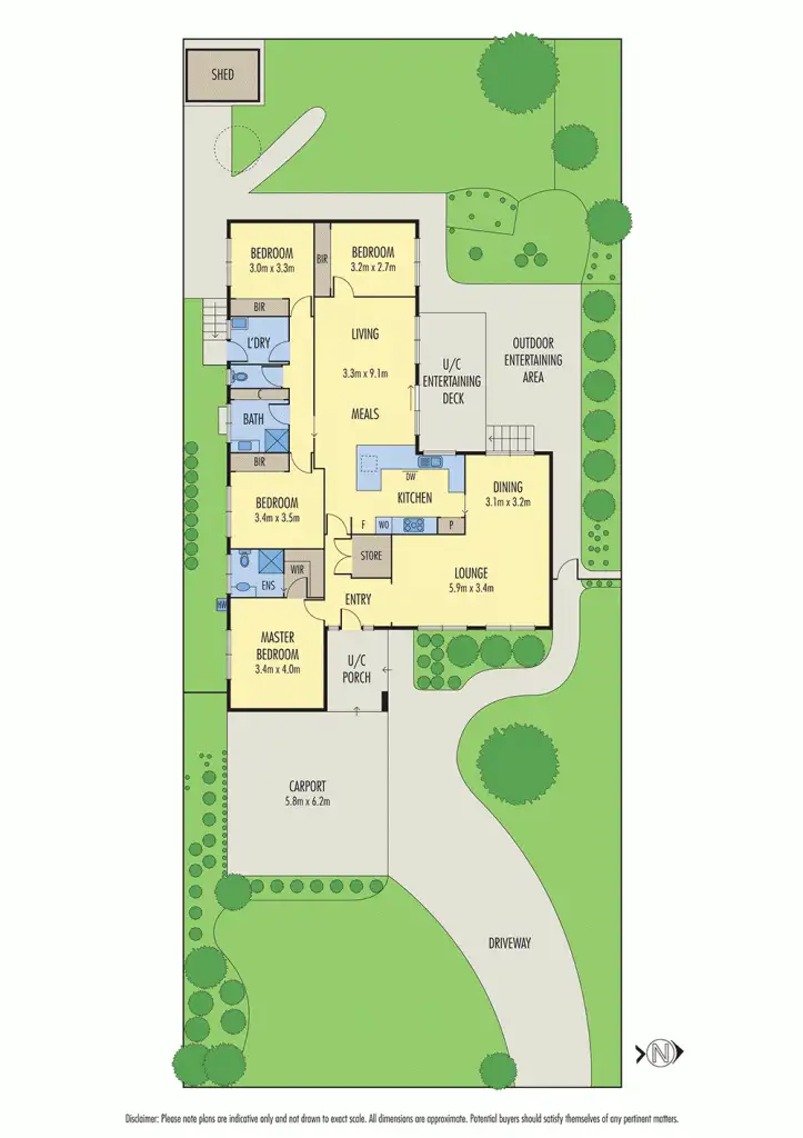Floorplan of Homely house listing, 21 Ferndell Crescent, Templestowe VIC 3106