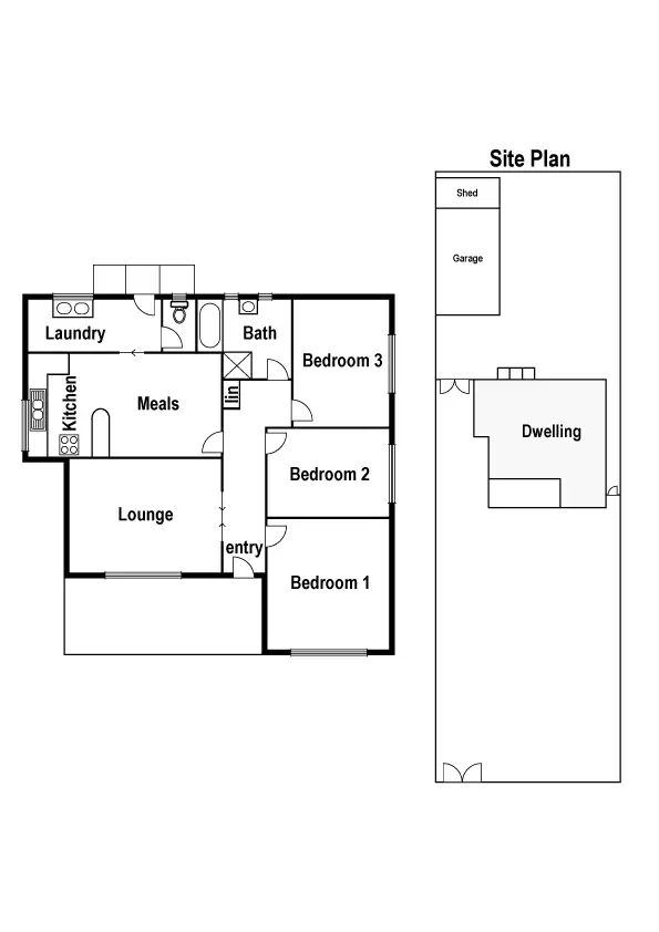Floorplan of Homely house listing, 14 Tracey Street, Reservoir VIC 3073