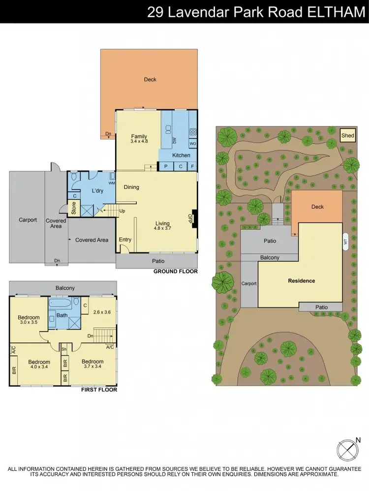 Floorplan of Homely house listing, 29 Lavender Park Road, Eltham VIC 3095