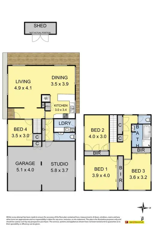Floorplan of Homely house listing, 11 Grieve Parade, Altona VIC 3018
