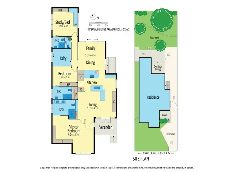 Floorplan of Homely house listing, 136 The Boulevard, Aberfeldie VIC 3040