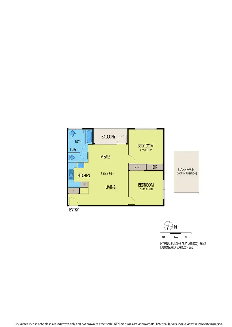 Floorplan of Homely apartment listing, 15/97 Raleigh Road, Maribyrnong VIC 3032