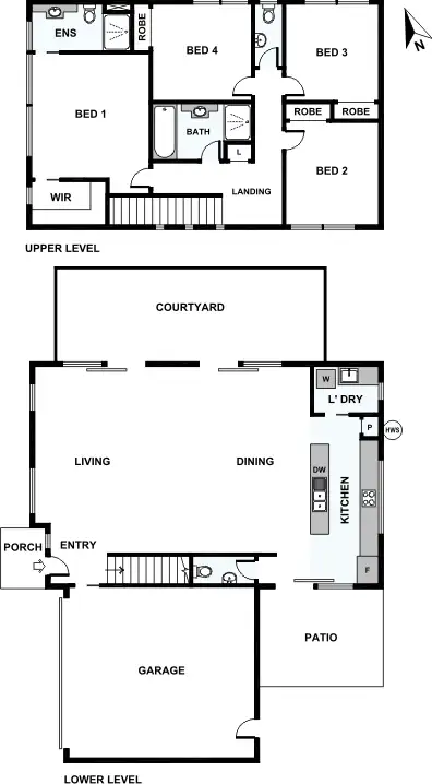 Floorplan of Homely house listing, 19B CAVALIER DRIVE, Craigieburn VIC 3064