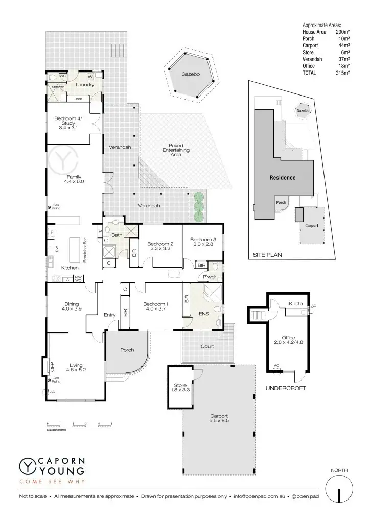Floorplan of Homely house listing, 317 Salvado Road, Floreat WA 6014
