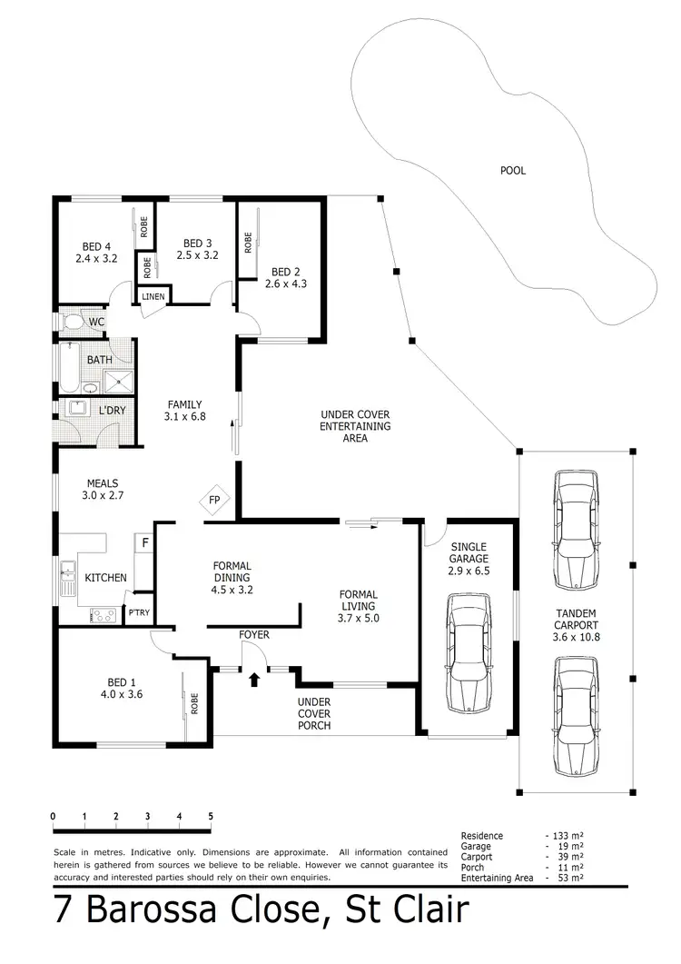Floorplan of Homely house listing, 7 Barossa Close, St Clair NSW 2759