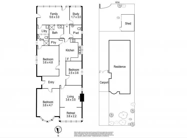 Floorplan of Homely house listing, 49 Southernhay Street, Reservoir VIC 3073
