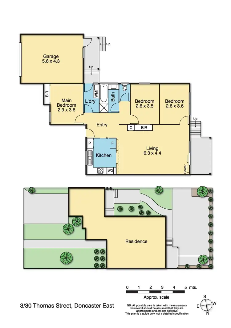 Floorplan of Homely unit listing, 3/30 Thomas Street, Doncaster East VIC 3109