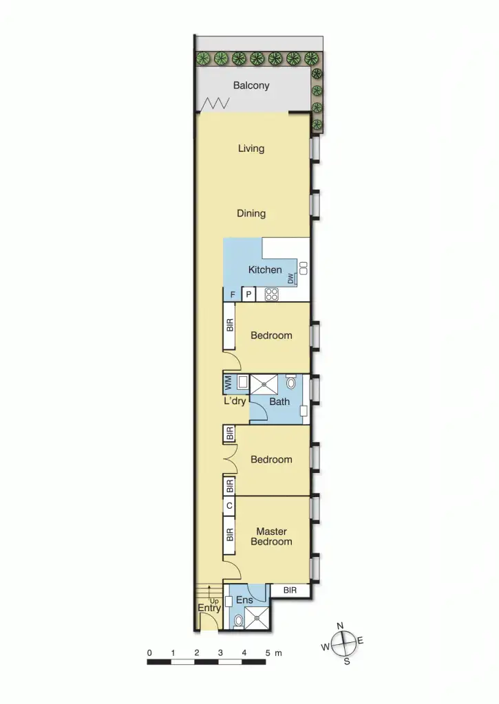 Floorplan of Homely apartment listing, 8/198 Lower Heidelberg Road, Ivanhoe East VIC 3079