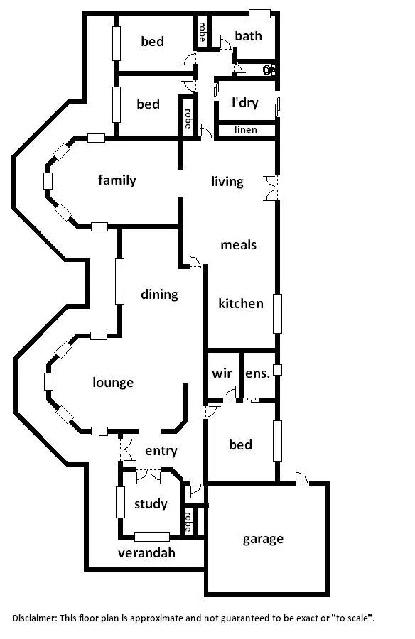 Floorplan of Homely house listing, 628 Eyre Street, Buninyong VIC 3357