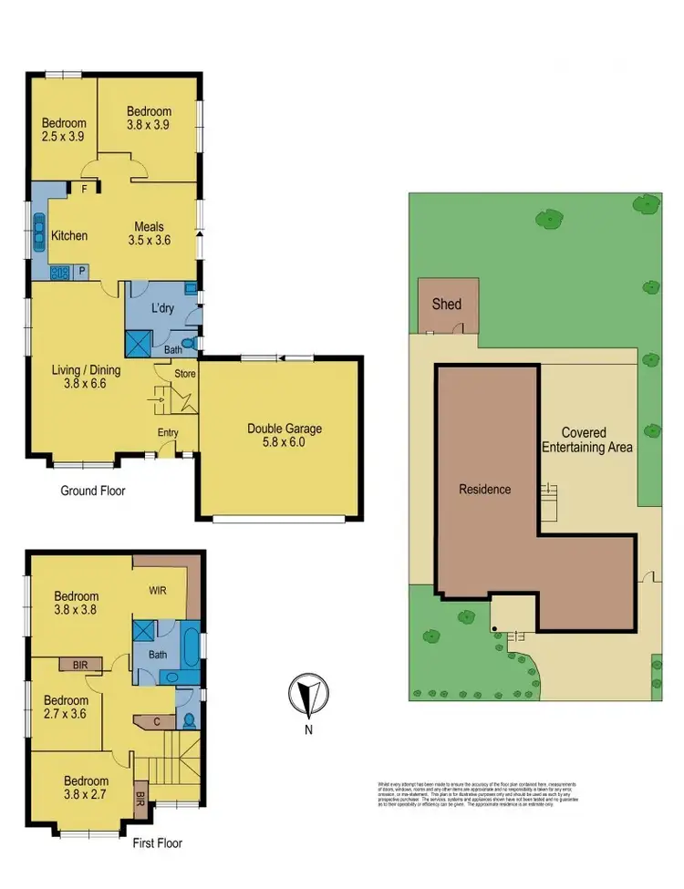 Floorplan of Homely house listing, 61 Japonica Street, Bundoora VIC 3083