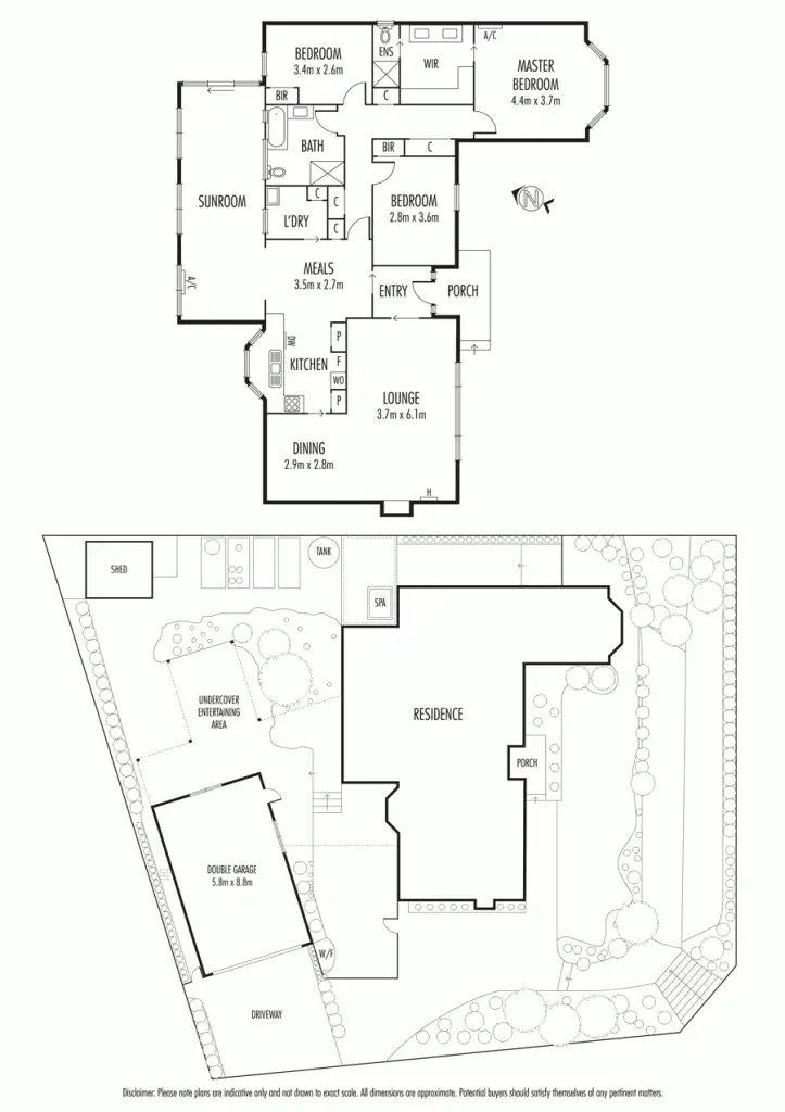 Floorplan of Homely house listing, 51 Churchill Drive, Mooroolbark VIC 3138