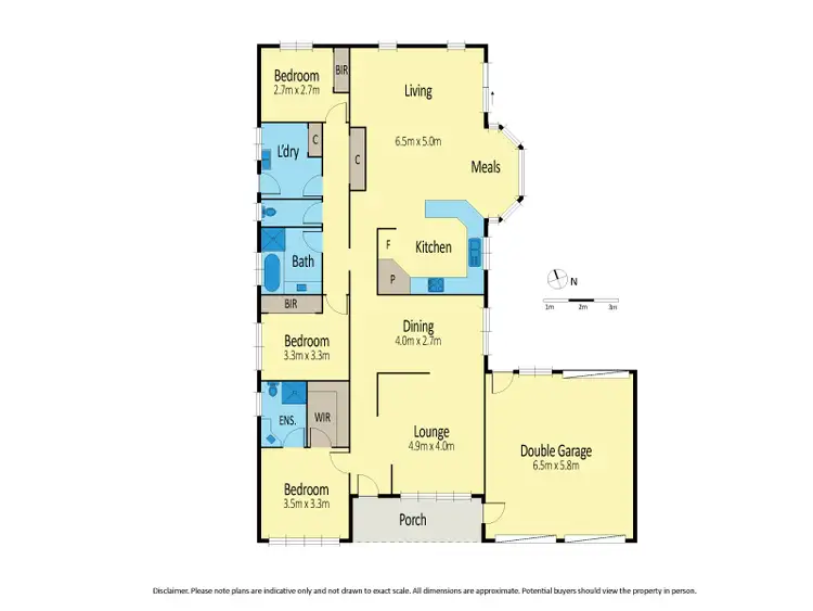 Floorplan of Homely house listing, 8 Bellbird Avenue, Taylors Lakes VIC 3038
