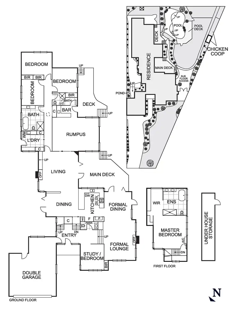 Floorplan of Homely house listing, 13 Woodridge Court, Eltham VIC 3095