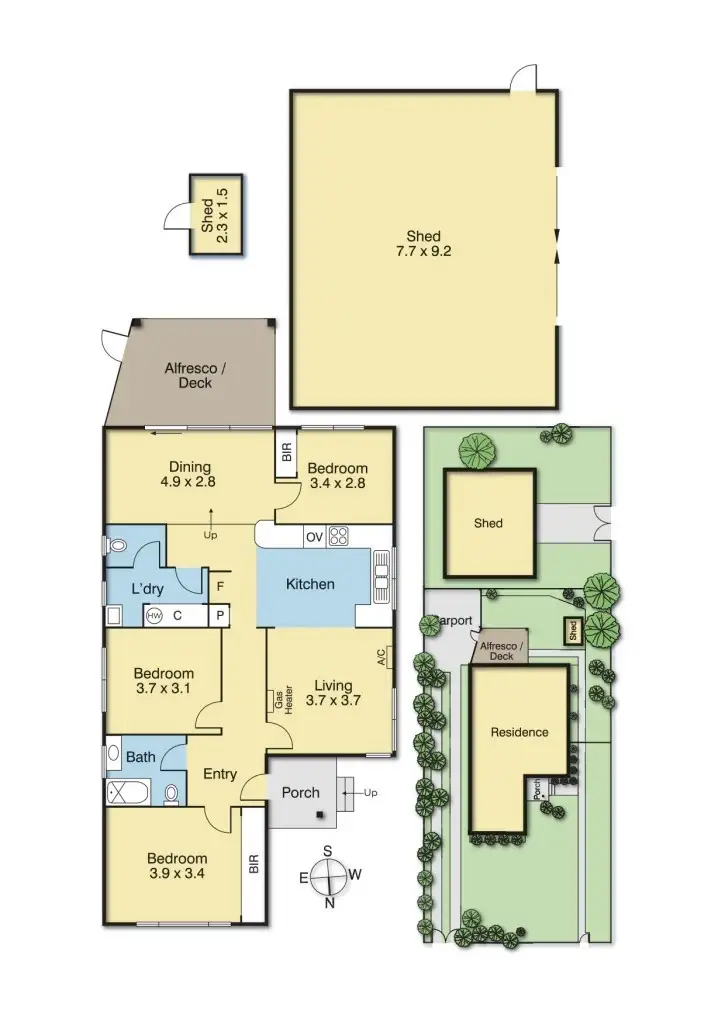 Floorplan of Homely house listing, 14 Patricia Road, Blackburn VIC 3130