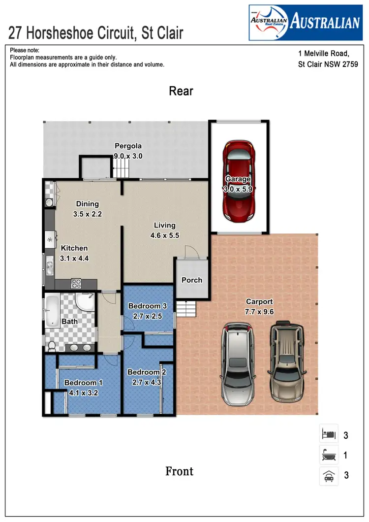 Floorplan of Homely house listing, 27 Horseshoe Circuit, St Clair NSW 2759