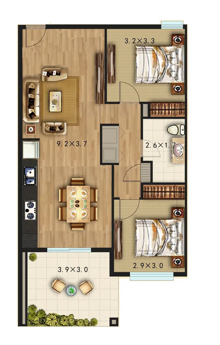 Floorplan of Homely unit listing, 5/1 Lamont Street, Renown Park SA 5008