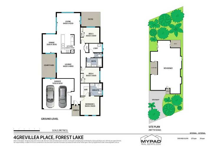 Floorplan of Homely house listing, 4 Grevillea Pl, Forest Lake QLD 4078