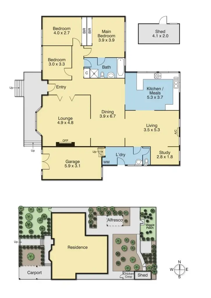 Floorplan of Homely house listing, 11 Slater Avenue, Blackburn North VIC 3130