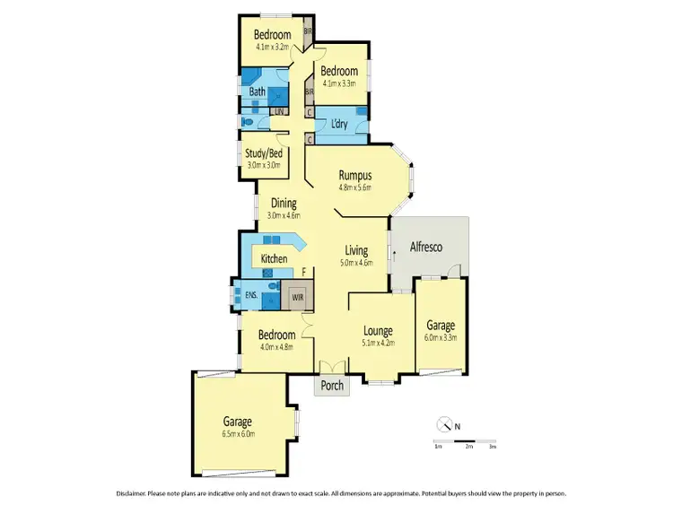 Floorplan of Homely house listing, 5 Brusell Close, Taylors Lakes VIC 3038