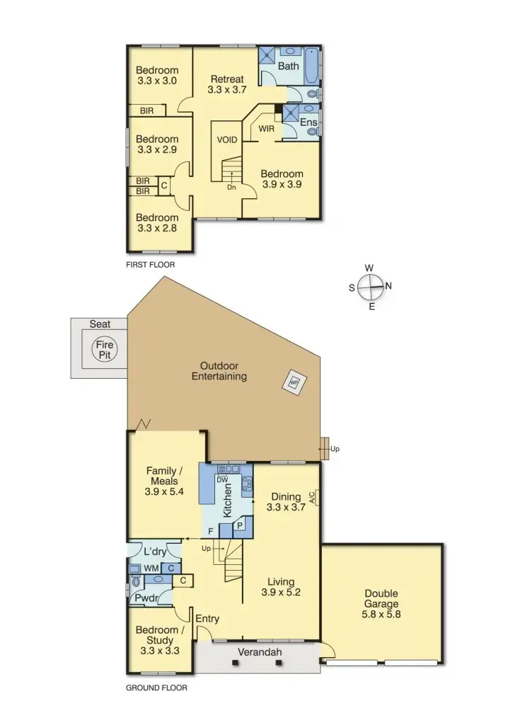 Floorplan of Homely house listing, 2 Charles Street, Dromana VIC 3936