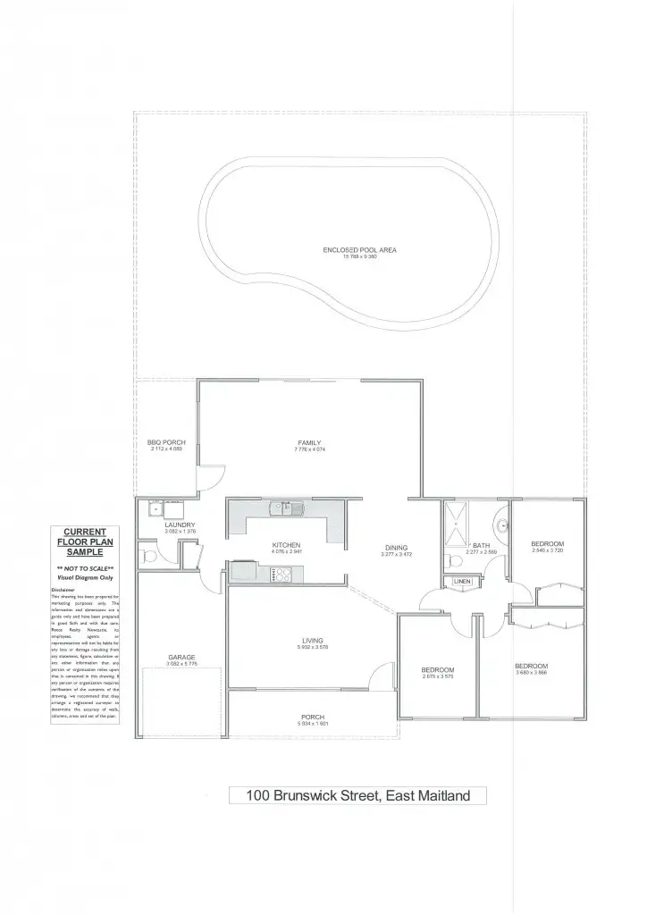 Floorplan of Homely house listing, 100 Brunswick Street, East Maitland NSW 2323