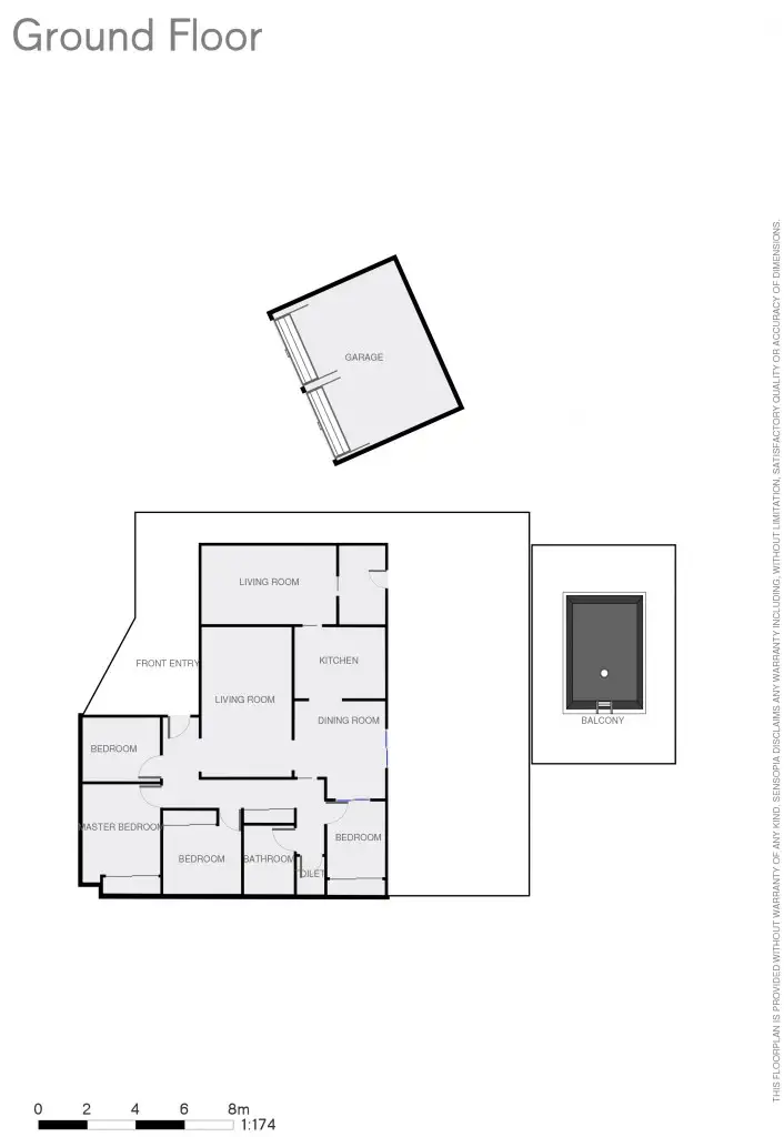 Floorplan of Homely house listing, 4 Campbell Close, Raymond Terrace NSW 2324