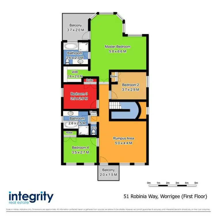 Floorplan of Homely house listing, 51 Robinia Way, Worrigee NSW 2540